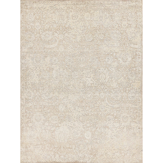 Meena Rug - Ivory, Beige by Exquisite Rugs in ivory/beige. Made from ivory in a unique style.