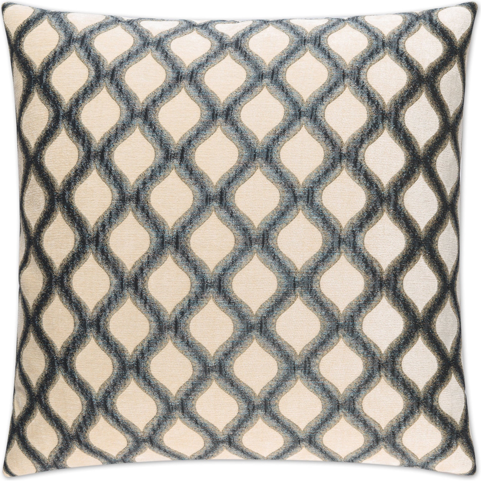 Zulu by DV Kap Home in blue, sapphire. Made from 47% polyester, 38% viscose, 15% cotton in a transitional style.