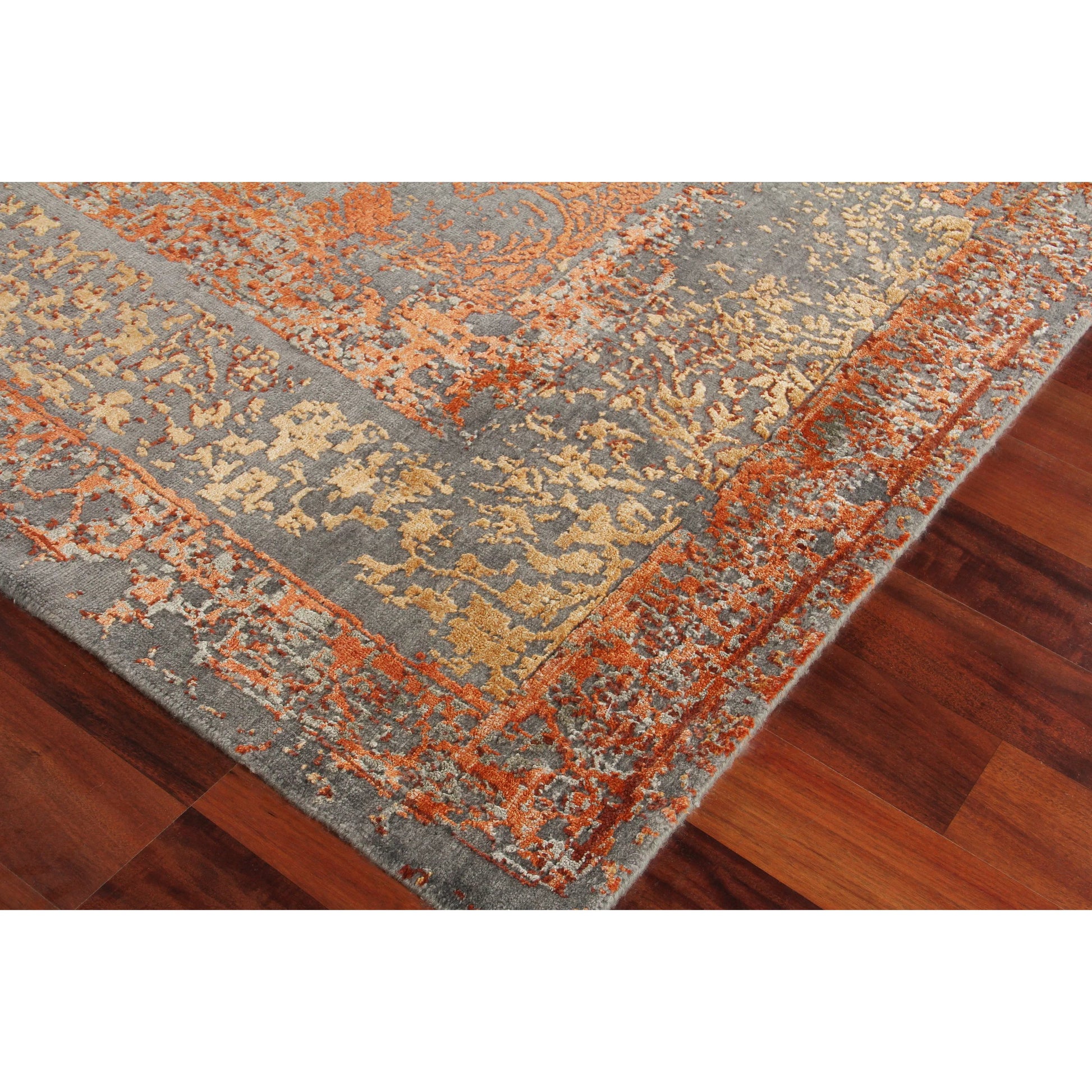 Maison Rug by Exquisite Rugs. Made from wool, bamboo silk in a unique style.