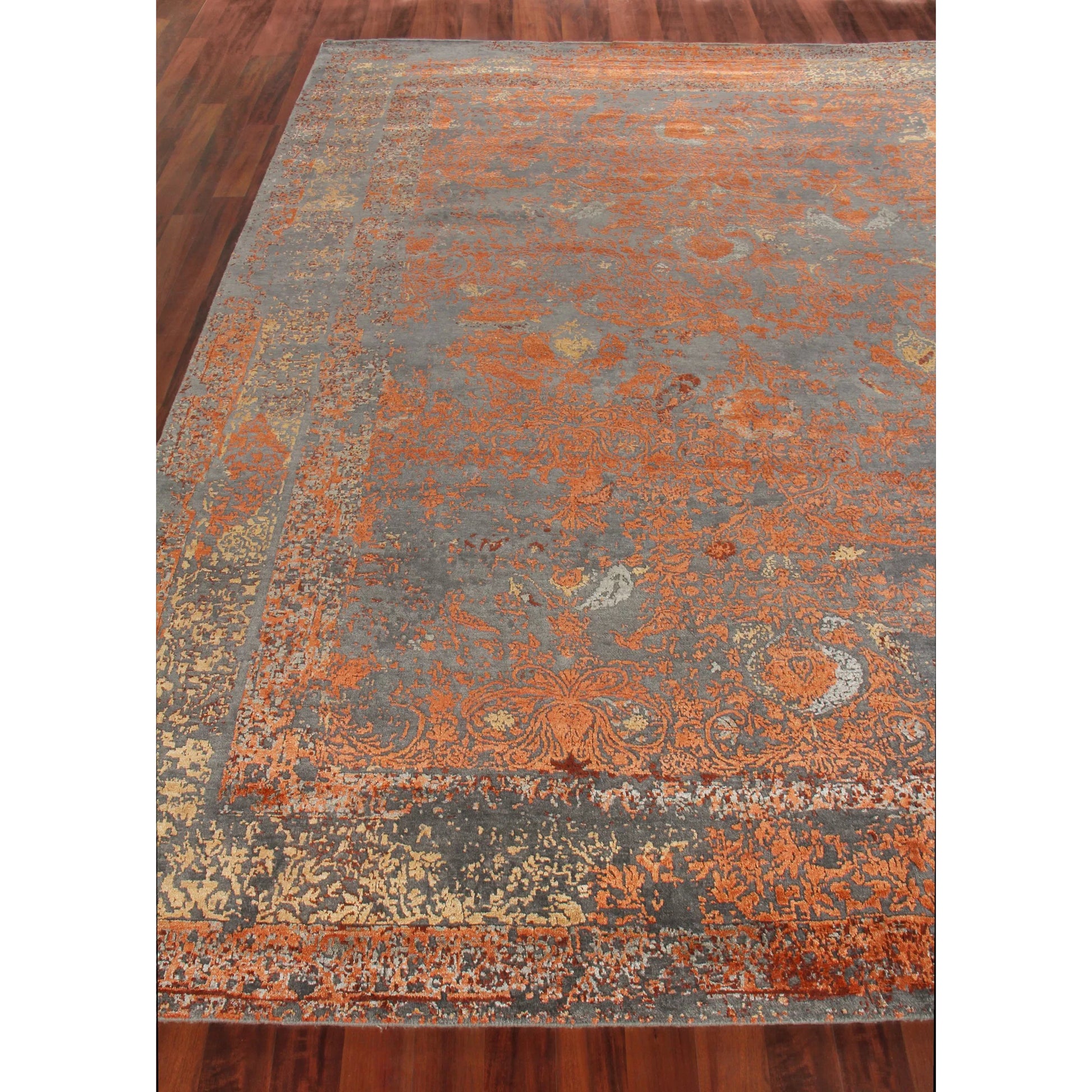 Maison Rug by Exquisite Rugs. Made from wool, bamboo silk in a unique style.