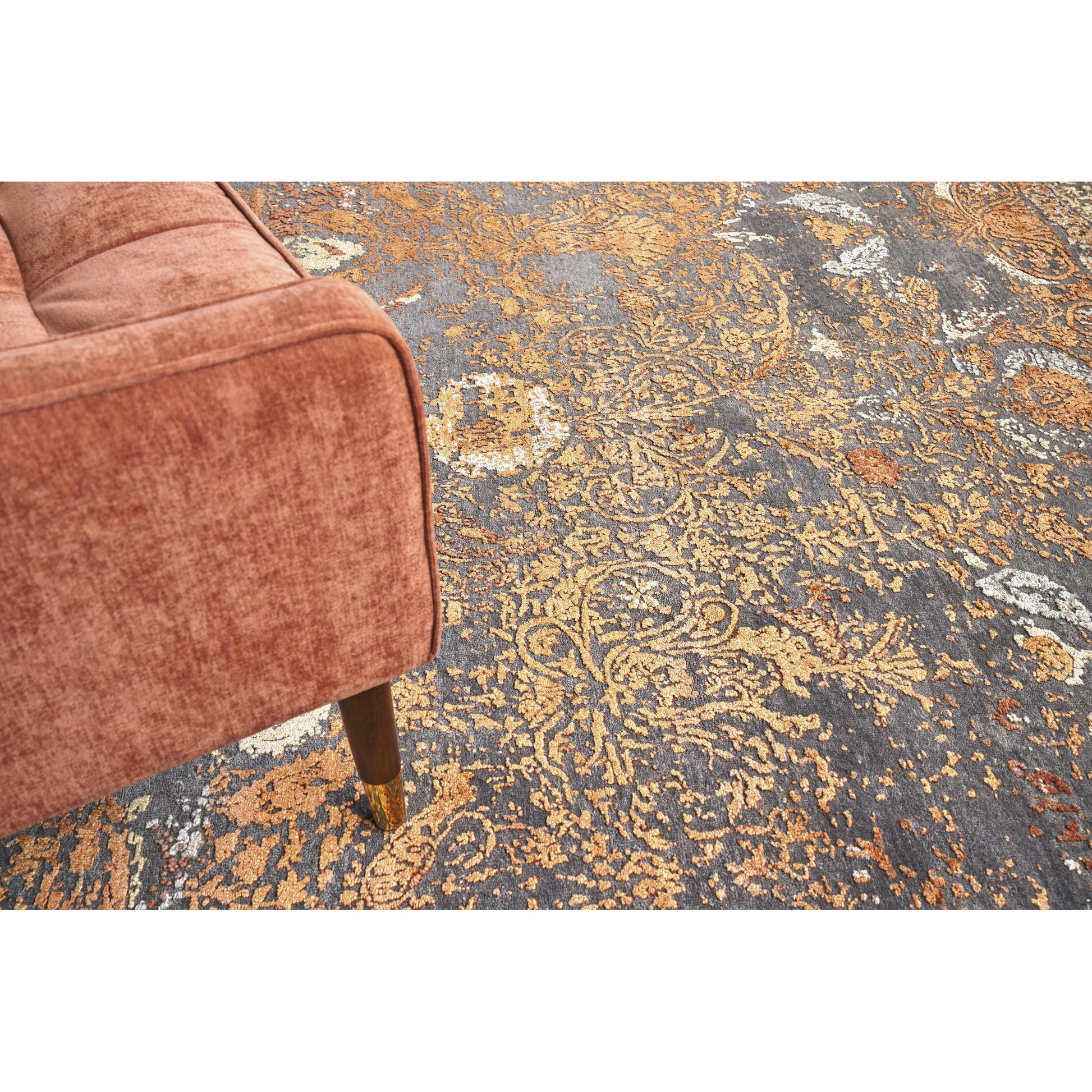 Maison Rug by Exquisite Rugs. Made from wool, bamboo silk in a unique style.
