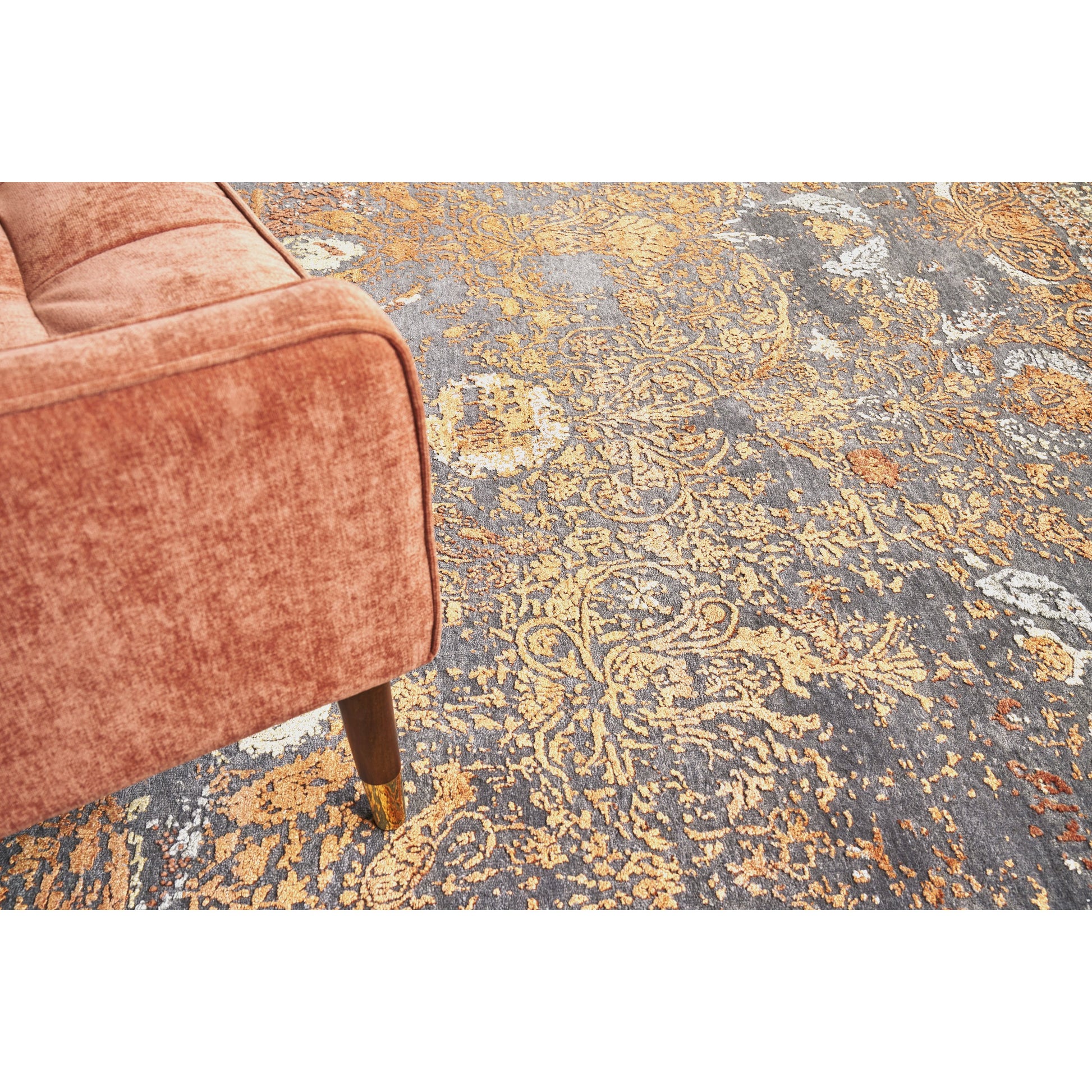 Maison Rug by Exquisite Rugs. Made from wool, bamboo silk in a unique style.