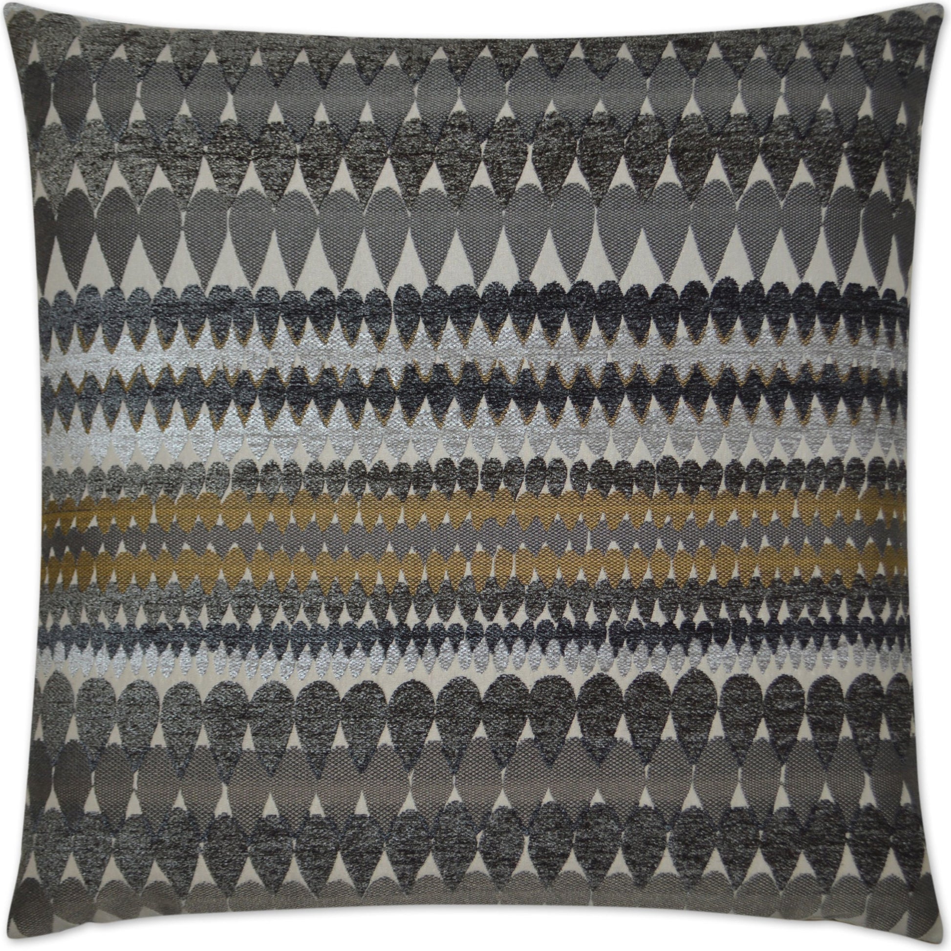 Stormy by DV Kap Home in gray. Made from 100% polyester in a rustic style.