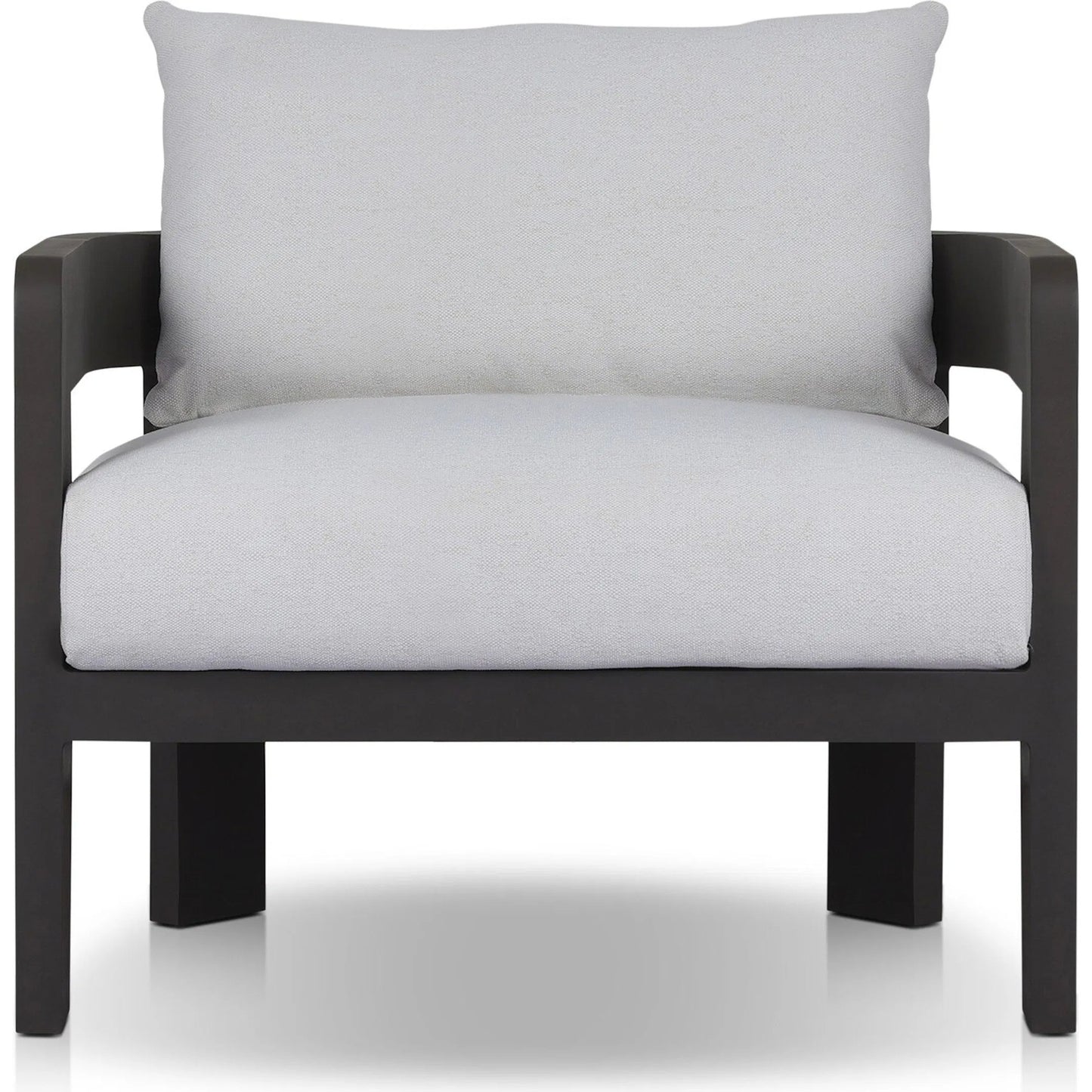 002 SI-2257158 | Additional Silo | Jackson Outdoor Metal Chair by Four Hands in alessi linen, bronze. Made from 100% polypropylene, aluminum, 91% polyurethane foam pad, 9% polyester fiber batting in a modern style.