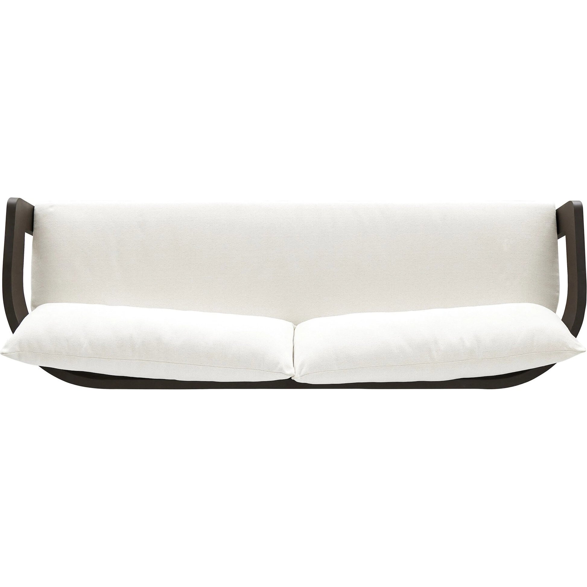 Jackson Outdoor Metal Sofa by Four Hands in alessi linen, bronze. Made from 100% polypropylene, aluminum in a modern style.