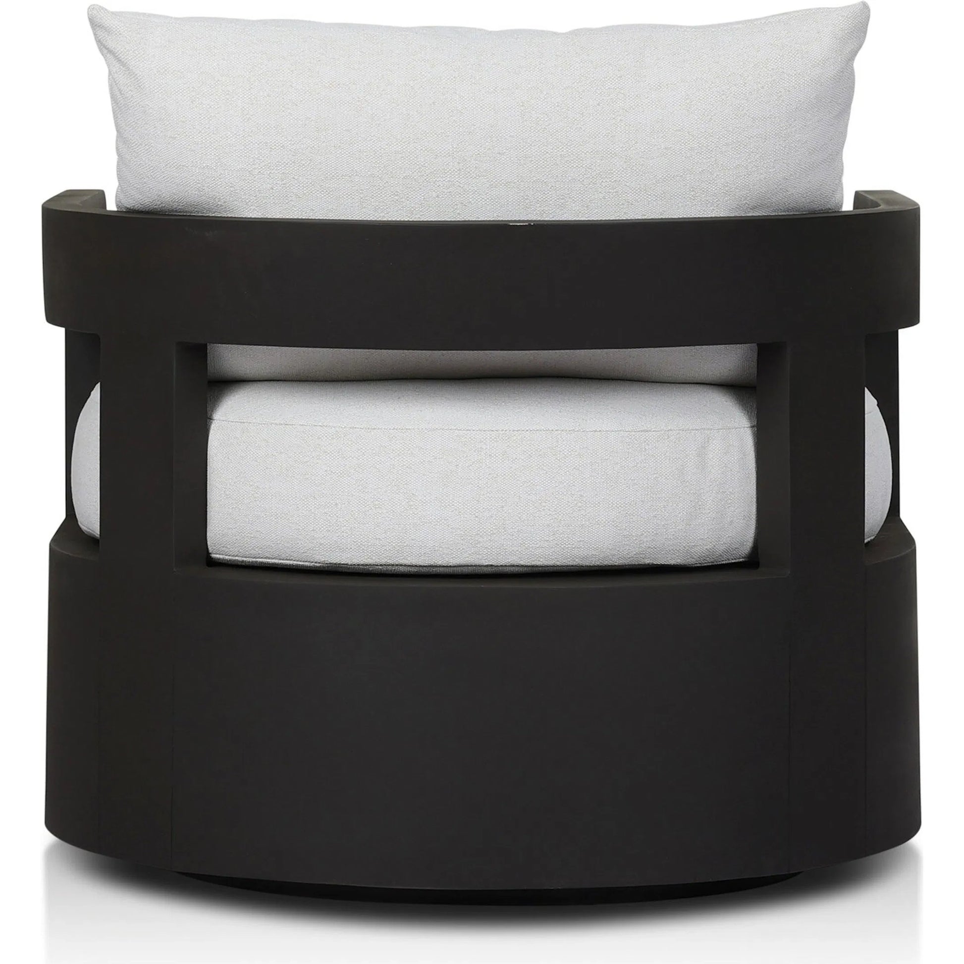 Jackson Outdoor Metal Swivel Chair by Four Hands. Made from unique in a unique style.