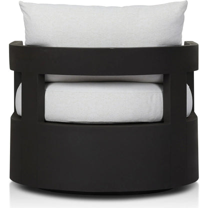 Jackson Outdoor Metal Swivel Chair by Four Hands. Made from unique in a unique style.