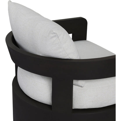 Jackson Outdoor Metal Swivel Chair by Four Hands. Made from unique in a unique style.