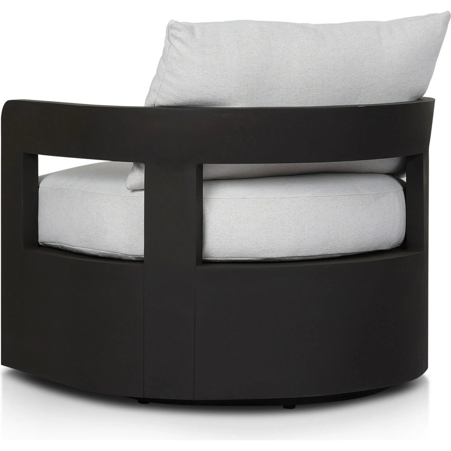 012 SI-2519202 | Closeup | Jackson Outdoor Metal Swivel Chair by Four Hands. Made from unique in a unique style.