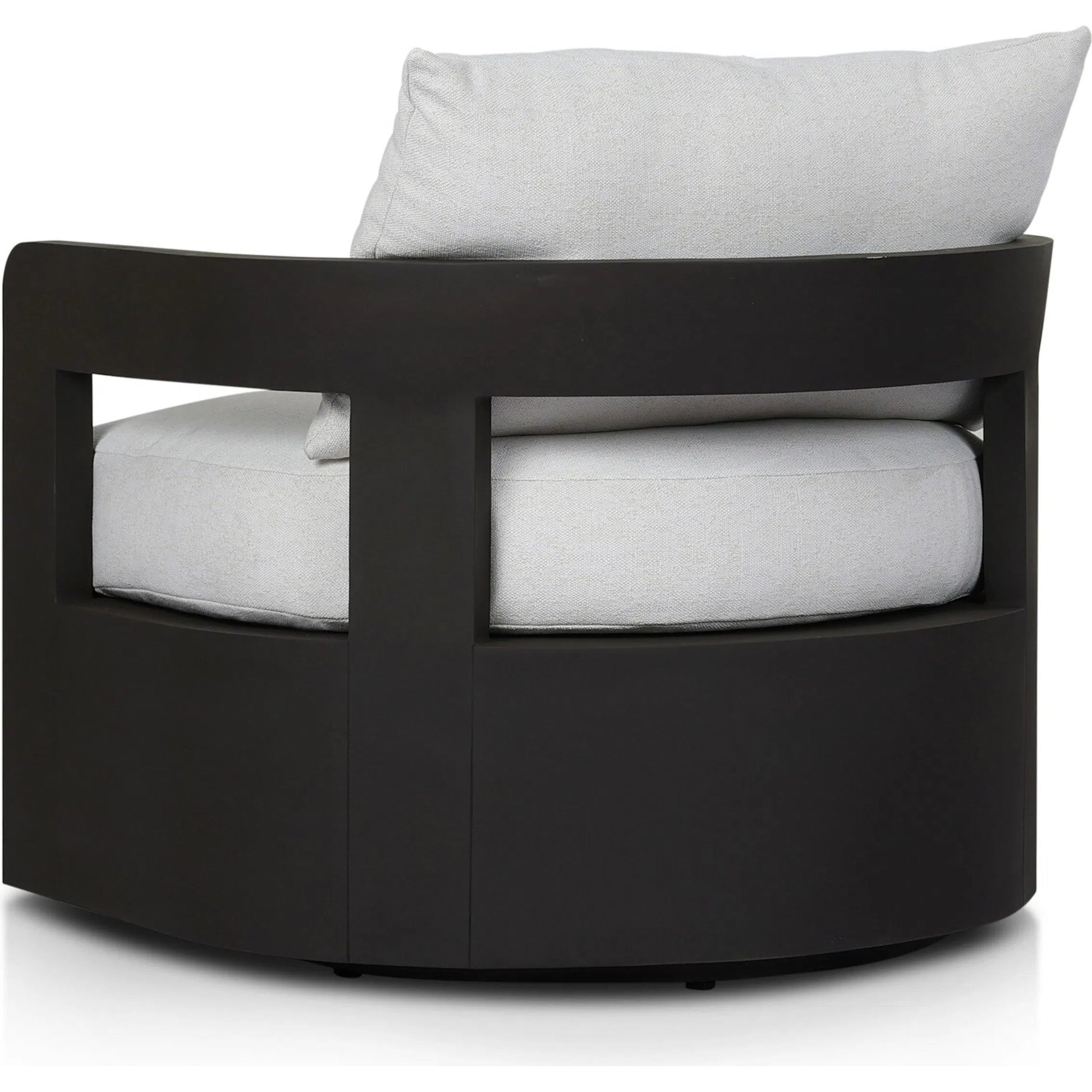 Jackson Outdoor Metal Swivel Chair by Four Hands. Made from unique in a unique style.