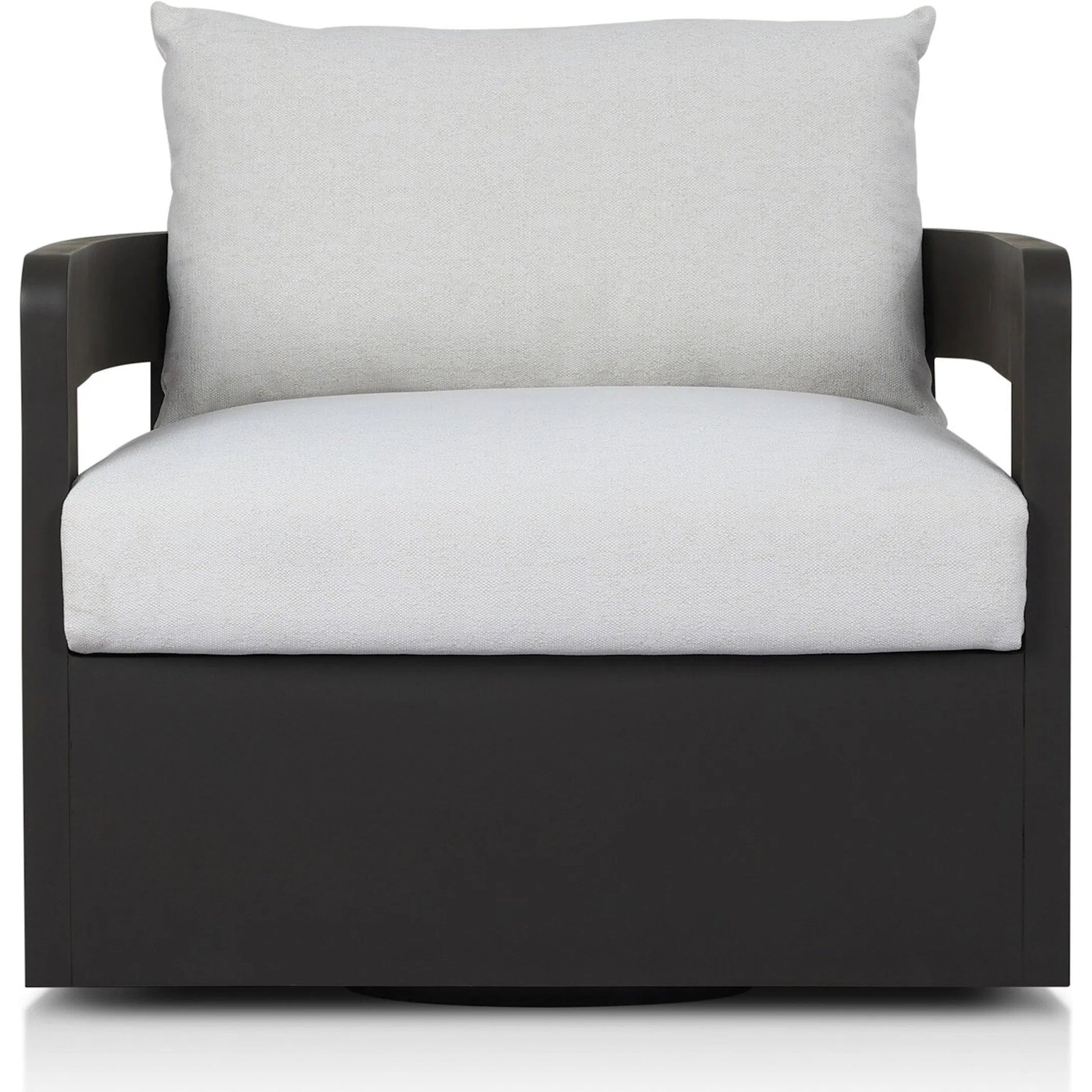 Jackson Outdoor Metal Swivel Chair by Four Hands. Made from unique in a unique style.