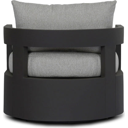 Jackson Outdoor Metal Swivel Chair by Four Hands. Made from unique in a unique style.