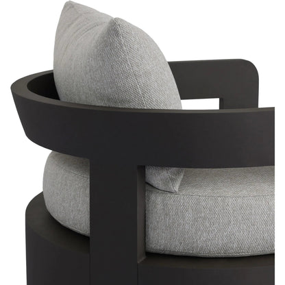 Jackson Outdoor Metal Swivel Chair by Four Hands. Made from unique in a unique style.