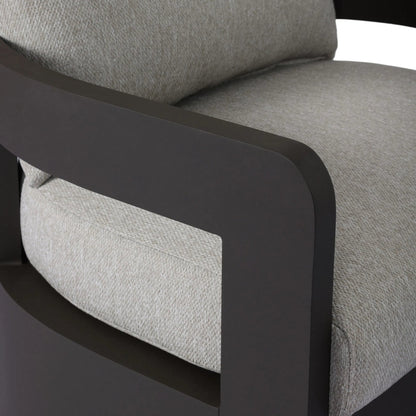 Jackson Outdoor Metal Swivel Chair by Four Hands. Made from unique in a unique style.