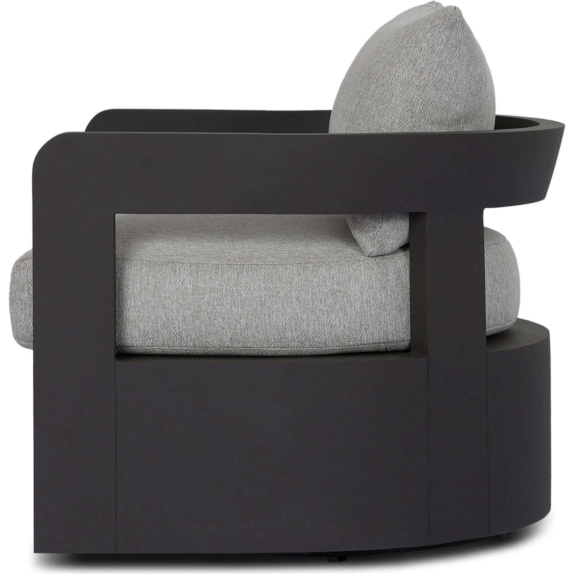 Jackson Outdoor Metal Swivel Chair by Four Hands. Made from unique in a unique style.