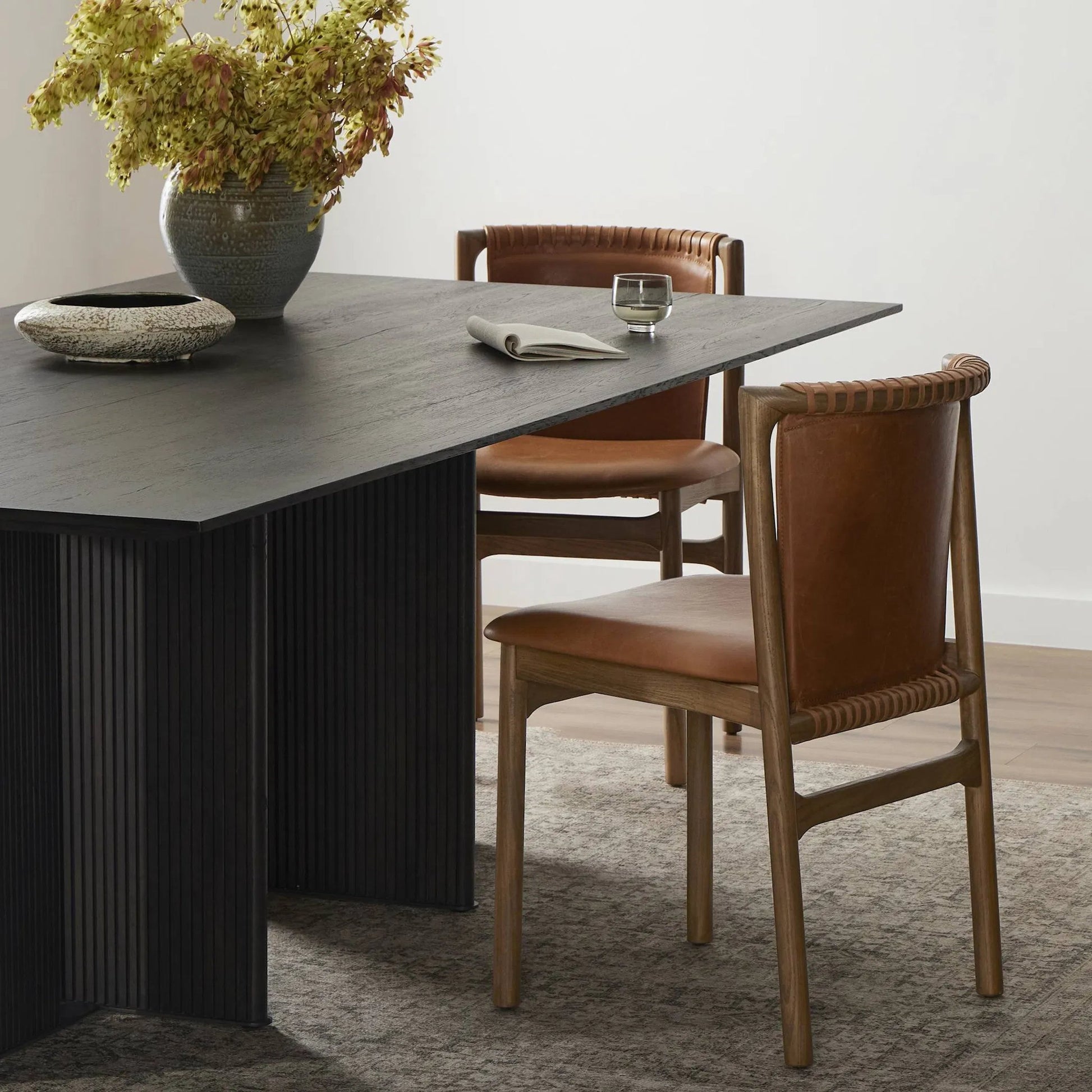 Baden Dining Chair by Four Hands. Made from unique in a transitional style.