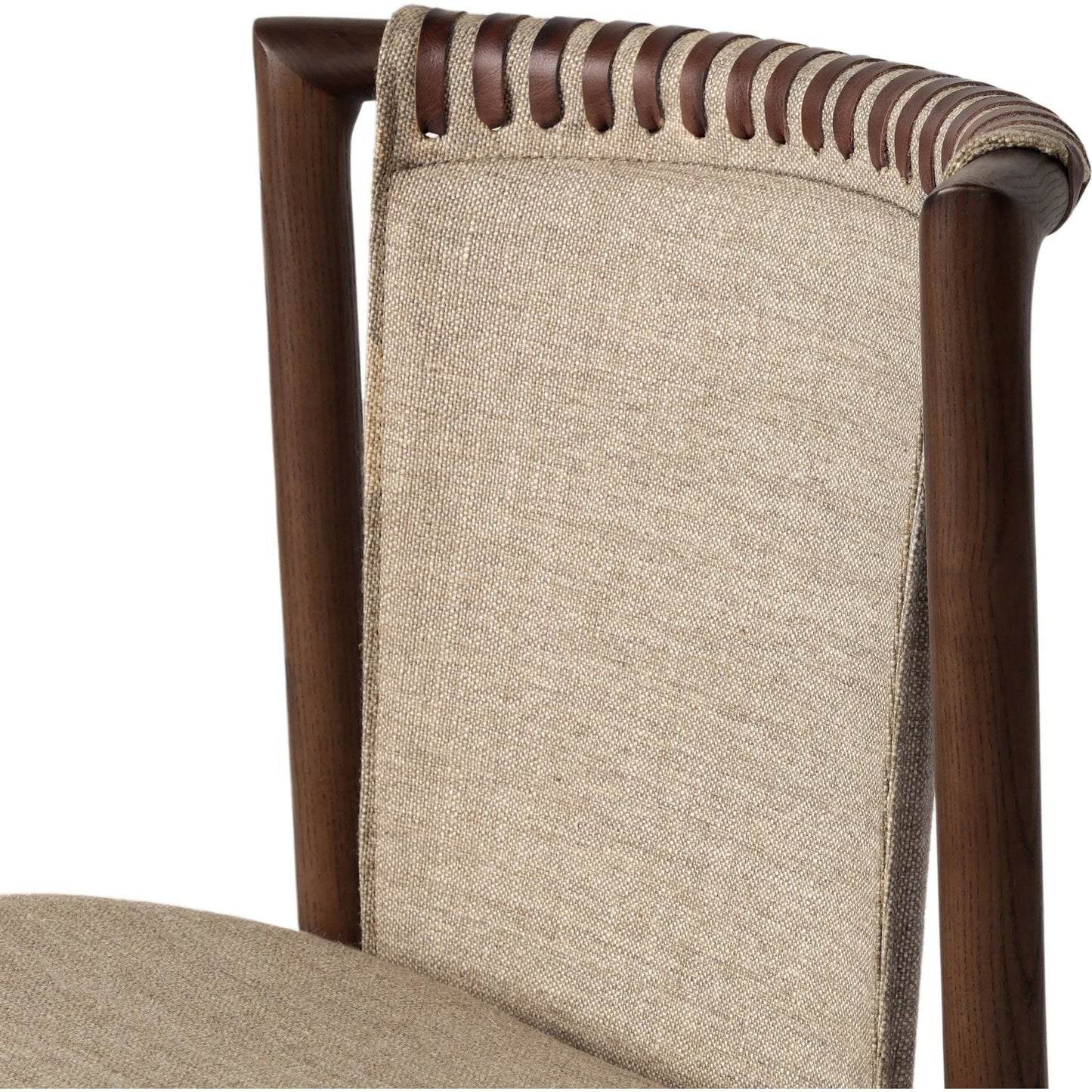 017 SI-2519082 | Closeup | Baden Dining Chair by Four Hands. Made from unique in a transitional style.
