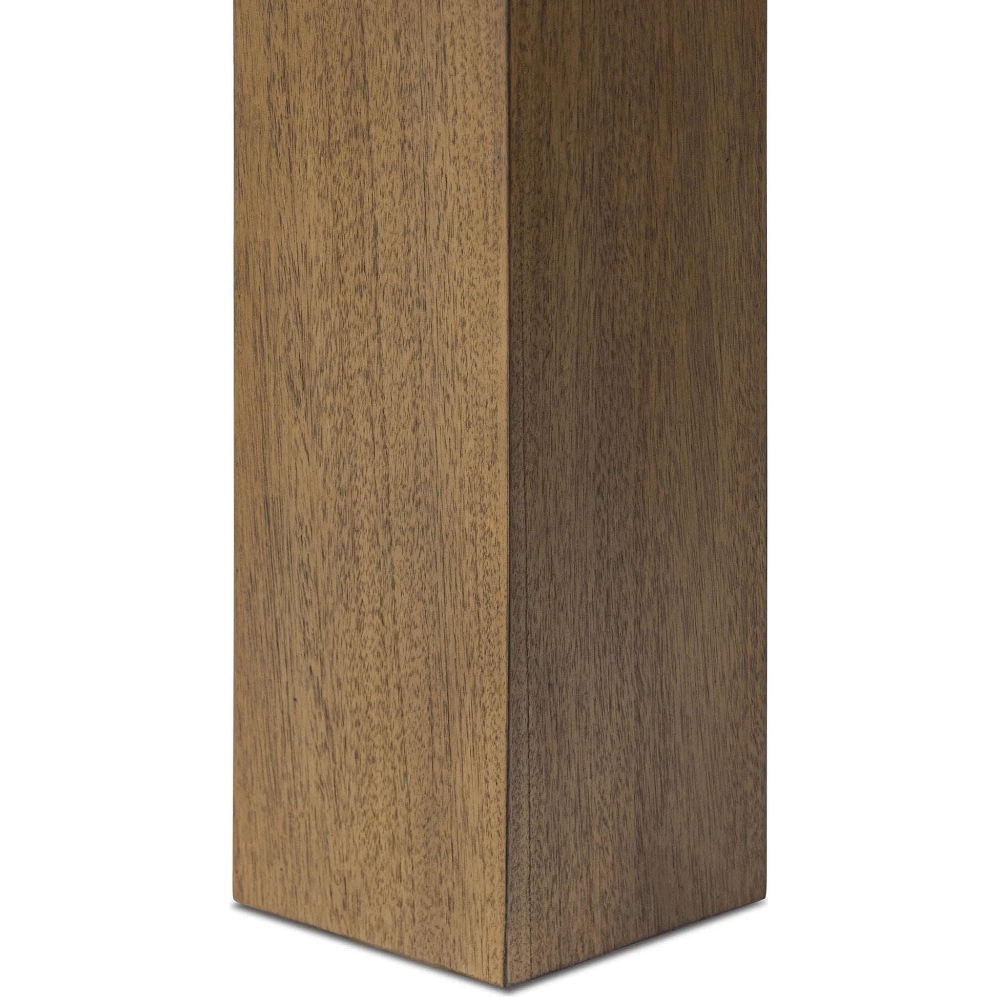 Emeli Rectangular Coffee Table by Four Hands in tawny rubberwood veneer. Made from parawood veneer in a unique style.