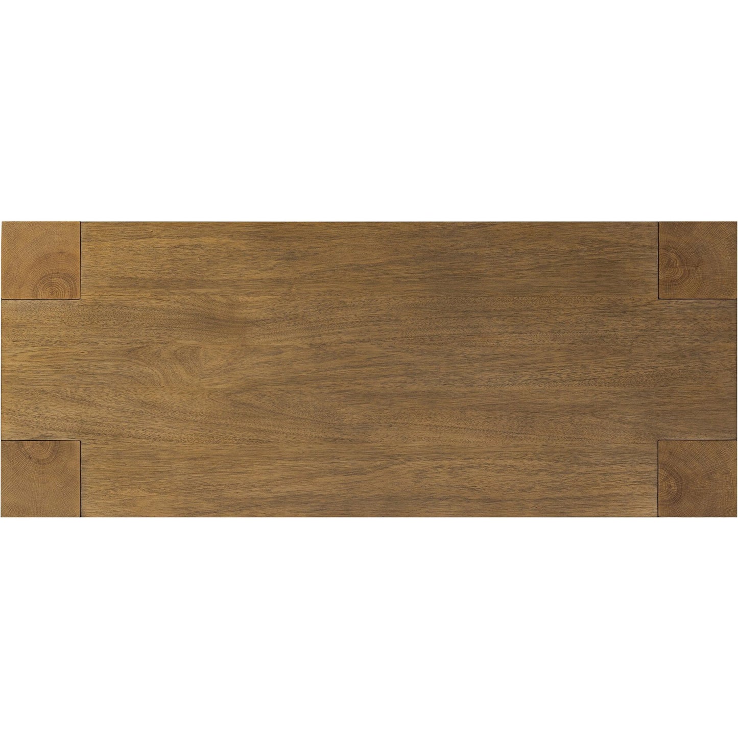 002 SI-2635299 | Additional Silo | Emeli Rectangular Coffee Table by Four Hands in tawny rubberwood veneer. Made from parawood veneer in a unique style.