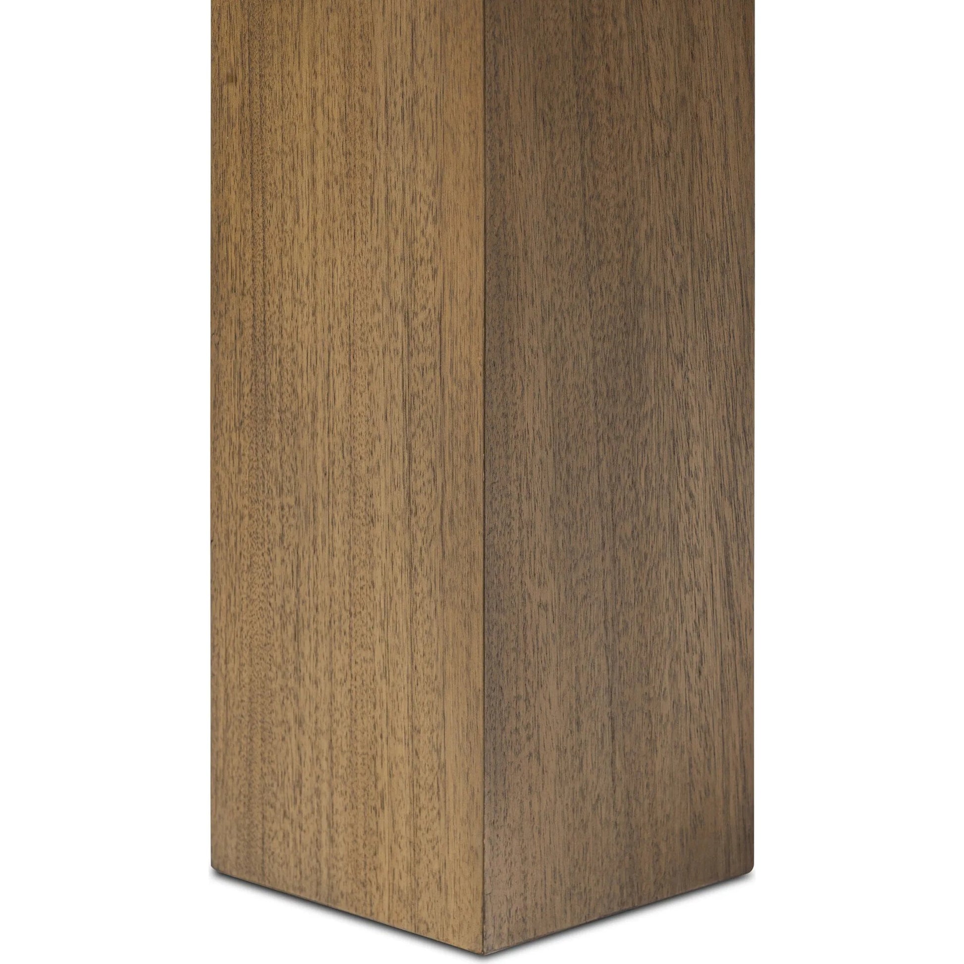 Emeli Square Coffee Table by Four Hands in tawny rubberwood veneer. Made from parawood veneer in a unique style.