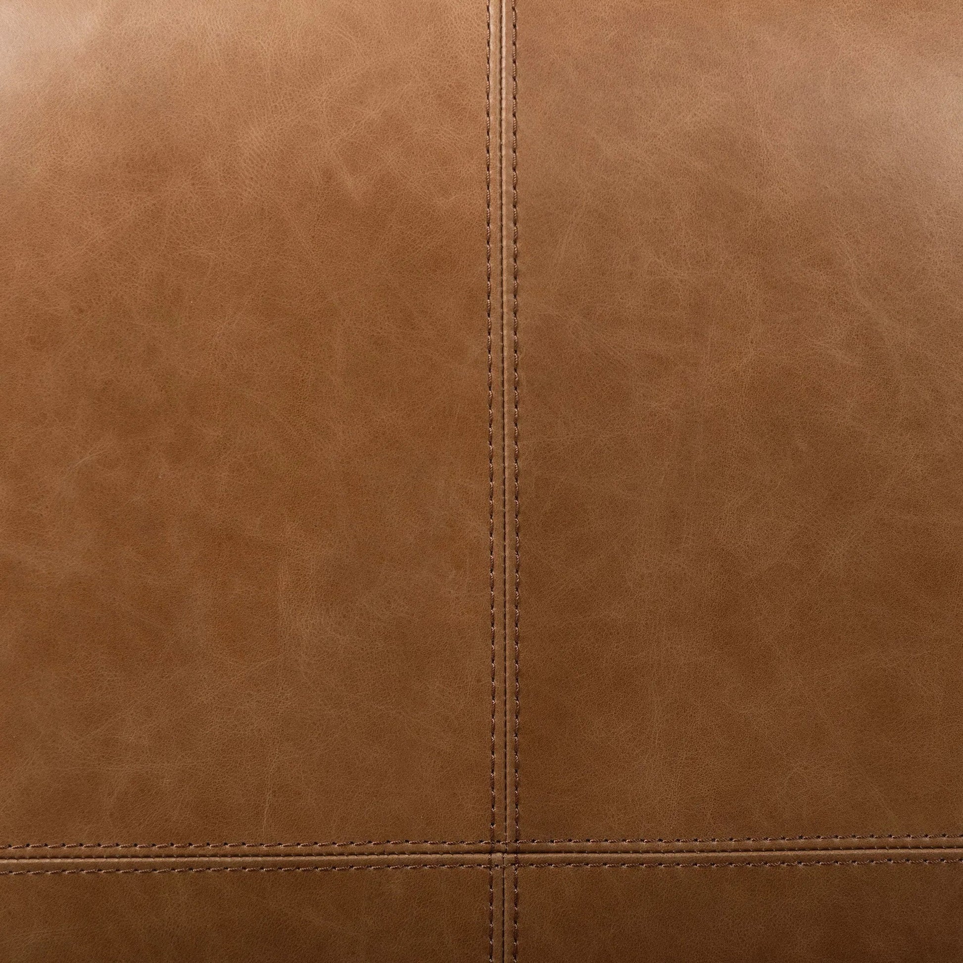 Adaline Dining Chair by Four Hands in sonoma chestnut, natural oak. Made from top grain leather, solid oak in a transitional style.