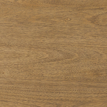 Emeli Dining Bench by Four Hands in tawny rubberwood veneer. Made from parawood veneer in a unique style.