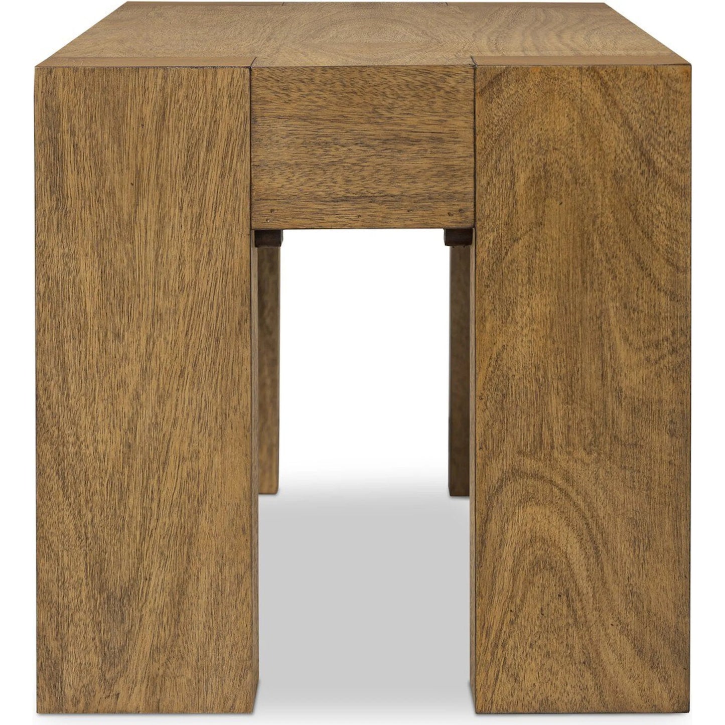 001 SI-2635297 | Additional Silo | Emeli Dining Bench by Four Hands in tawny rubberwood veneer. Made from parawood veneer in a unique style.