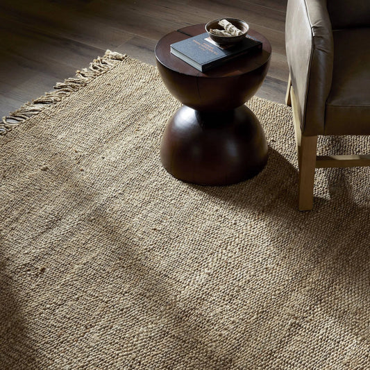 Neva Jute Rug by Four Hands in natural jute. Made from 100% jute in a unique style.