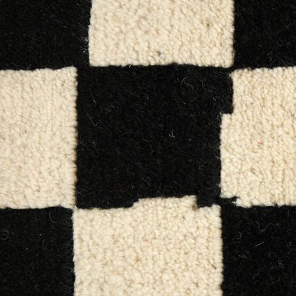 Sinead Hand-Knotted Rug by Four Hands in sinead black. Made from 100% wool in a unique style.