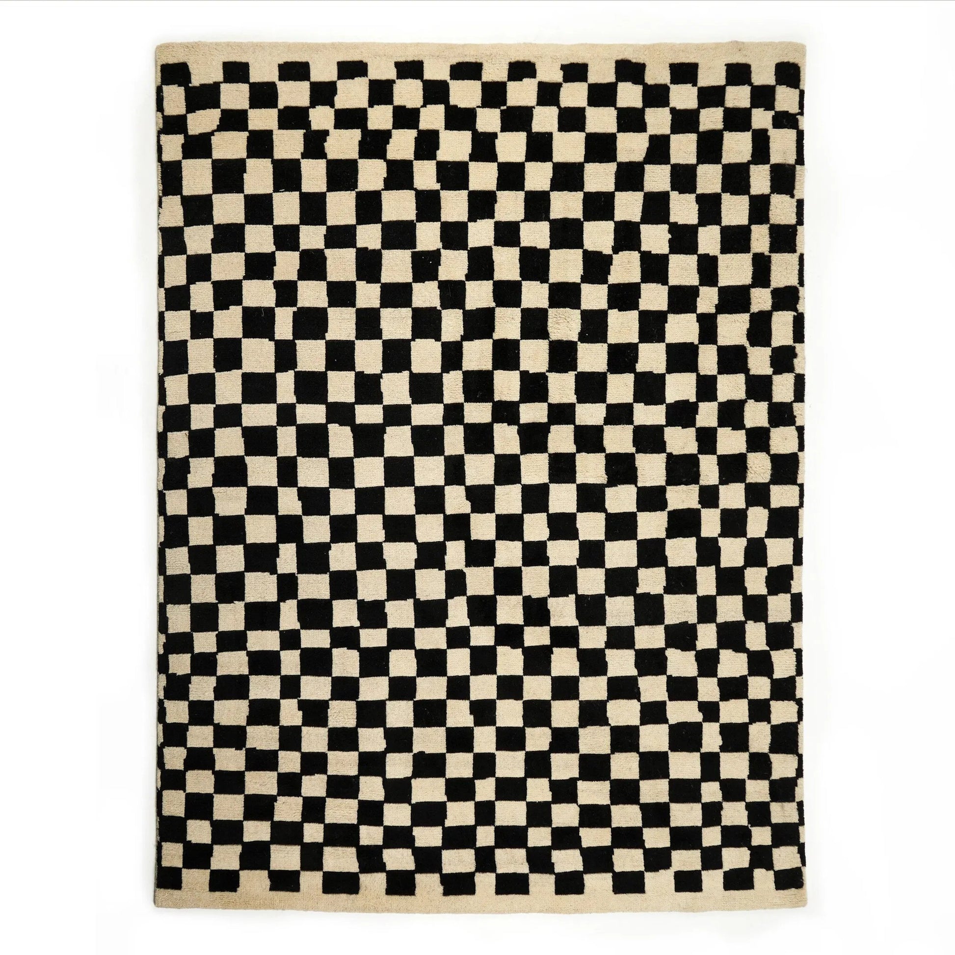 Sinead Hand-Knotted Rug by Four Hands in sinead black. Made from 100% wool in a unique style.