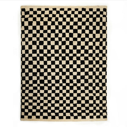 Sinead Hand-Knotted Rug by Four Hands in sinead black. Made from 100% wool in a unique style.