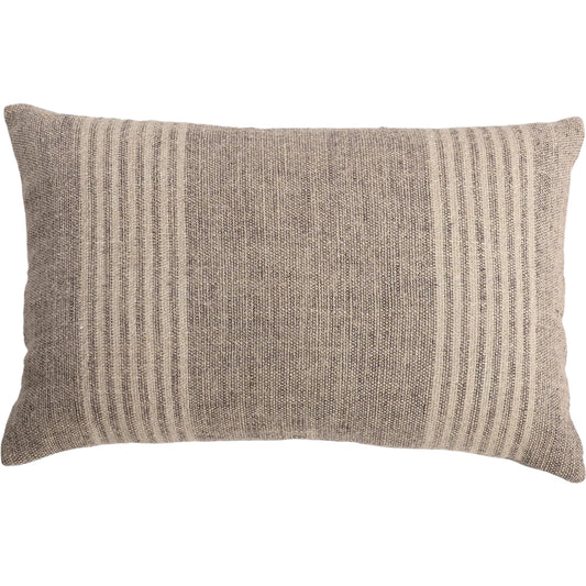 Corby Pillow by Four Hands in manchester flint. Made from 100% flax/linen in a transitional style.