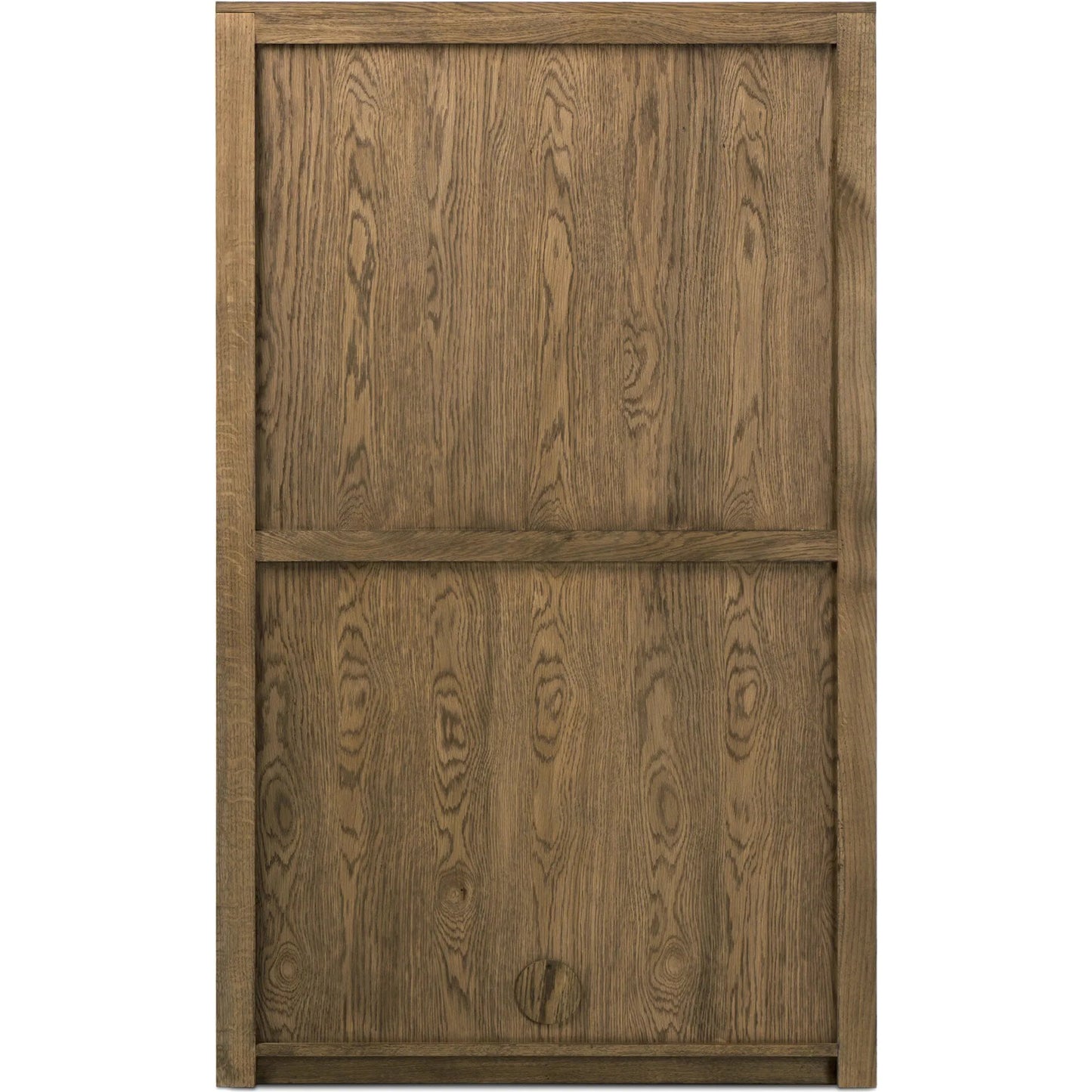 005 SI-2635275 | Additional Silo | Bedford Cabinet by Four Hands in warm natural oak veneer, gunmetal. Made from thick oak veneer, solid oak, iron in a unique style.
