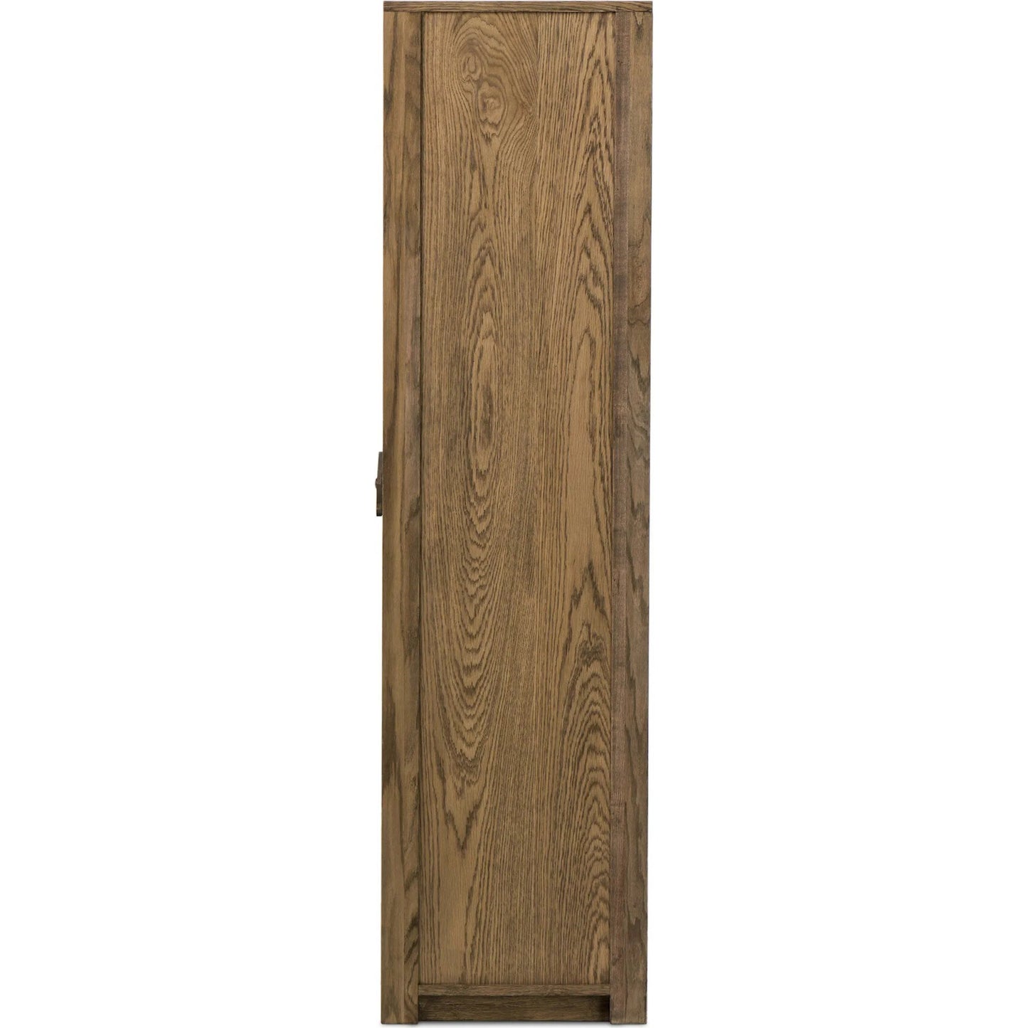004 SI-2635275 | Additional Silo | Bedford Cabinet by Four Hands in warm natural oak veneer, gunmetal. Made from thick oak veneer, solid oak, iron in a unique style.