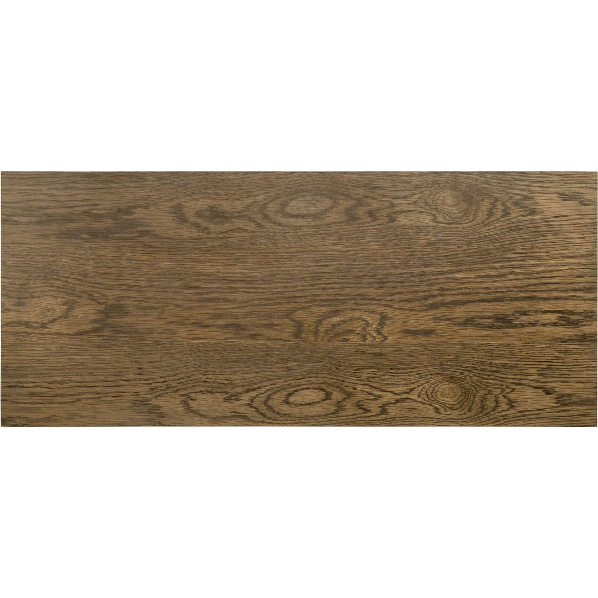 Bedford Cabinet by Four Hands in warm natural oak veneer, gunmetal. Made from thick oak veneer, solid oak, iron in a unique style.
