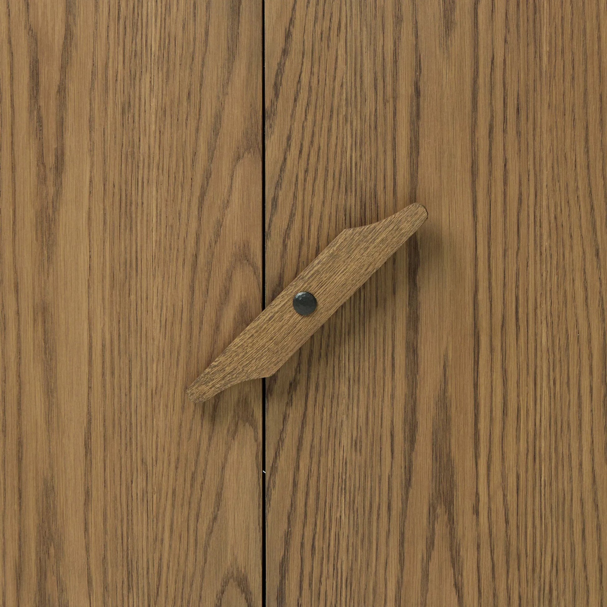 Bedford Bookcase by Four Hands in warm natural oak, warm natural oak veneer. Made from solid oak, thick oak veneer in a unique style.