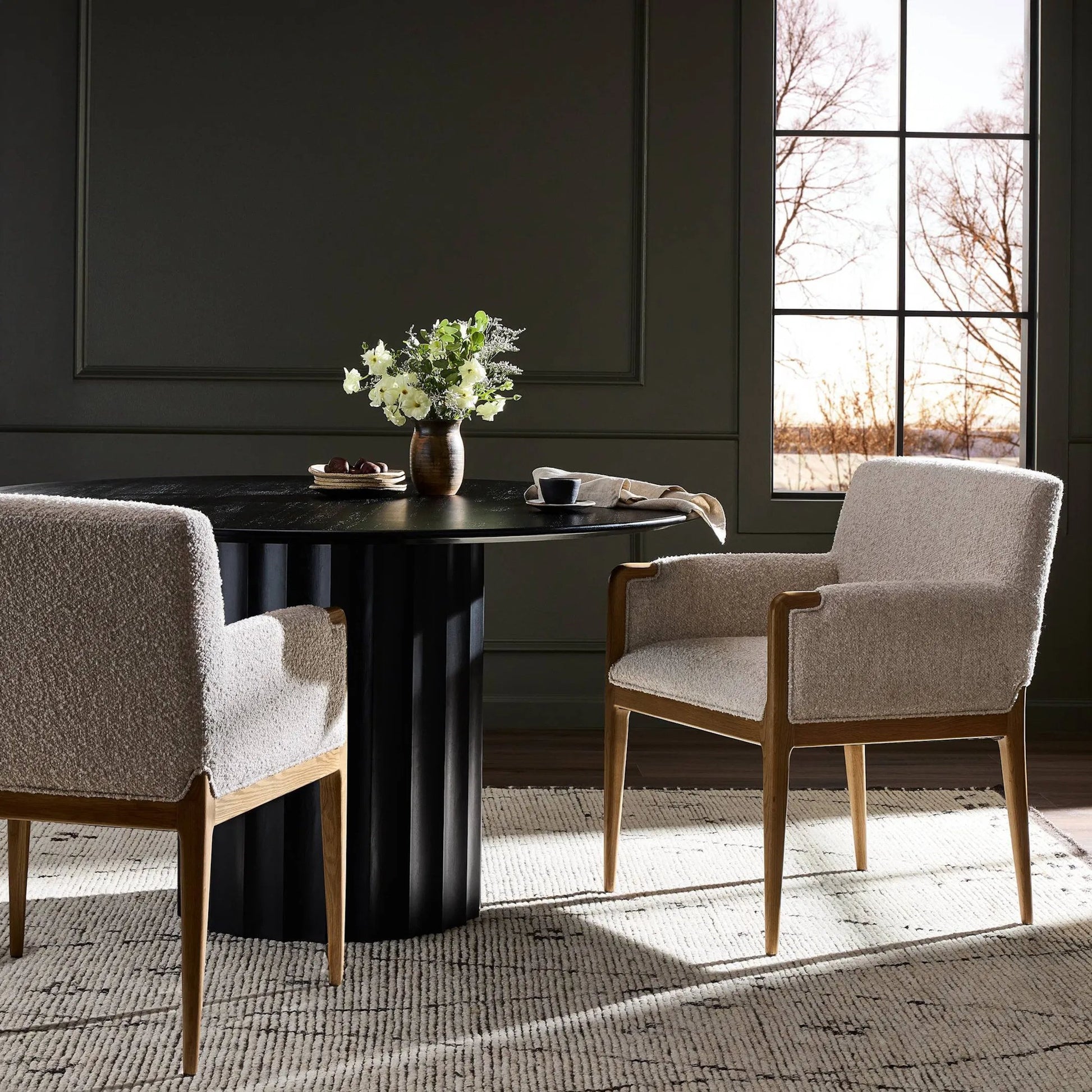 Ledger Dining Chair by Four Hands. Made from unique in a modern style.