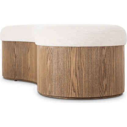 Celeste Accent Bench by Four Hands. Made from unique in a transitional style.