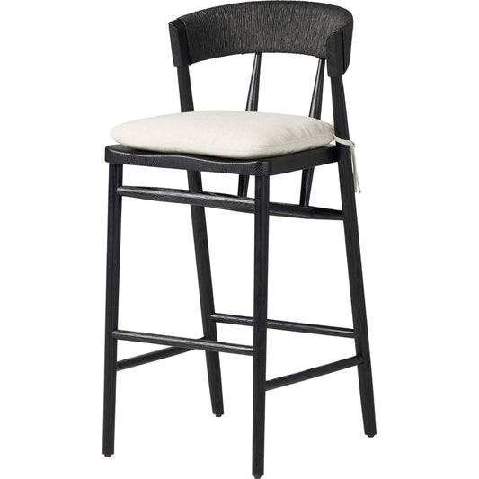 Buxton Bar Stool by Four Hands. Made from unique in a rustic style.