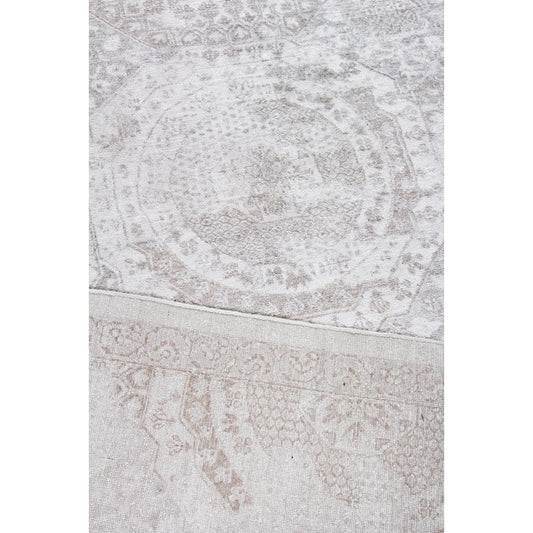 Fine Mamluk 2480 Rug by Exquisite Rugs in ivory, taupe. Made from bamboo silk in a unique style.