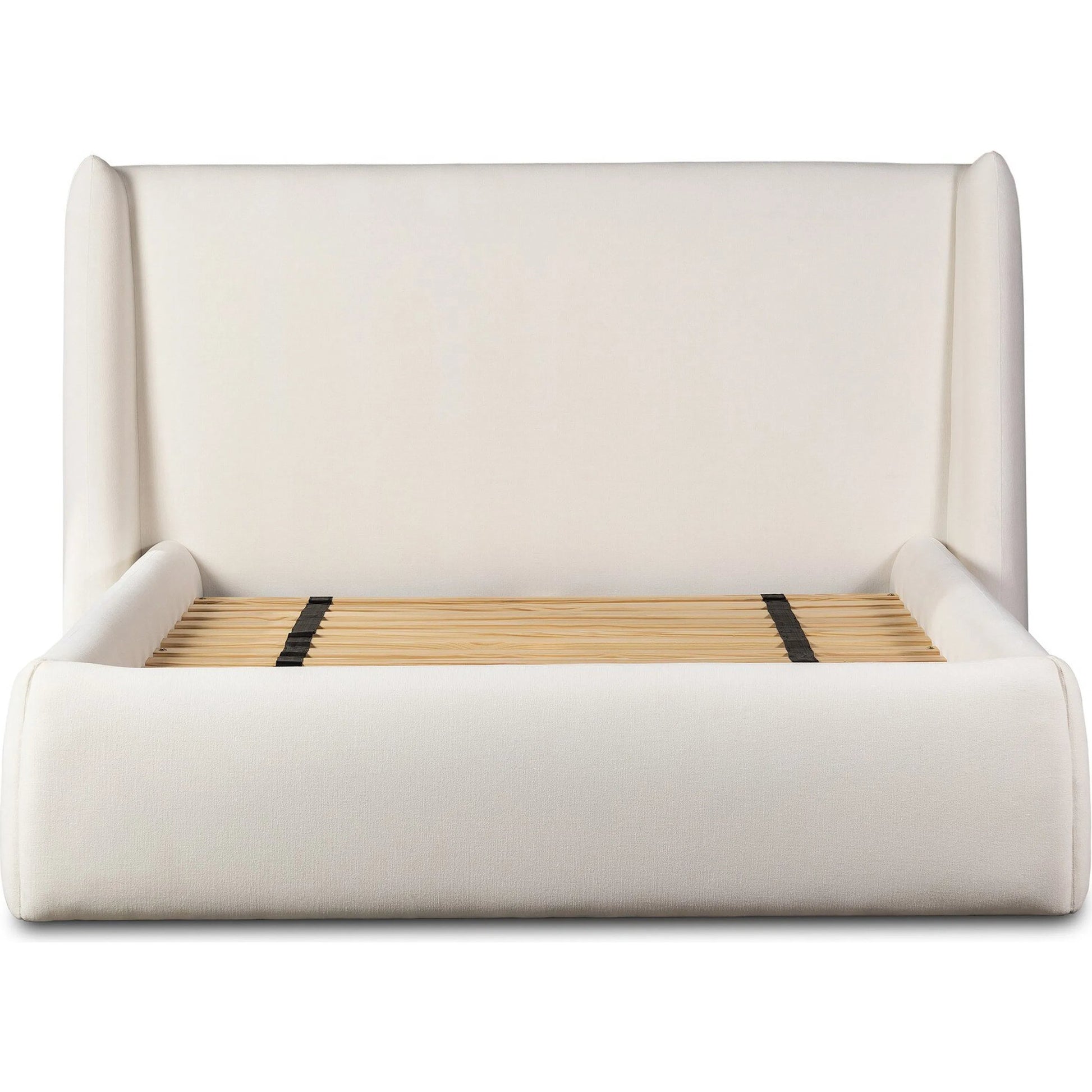 Hexley Bed by Four Hands in crypton nomad marshmallow. Made from 92% polyester, 8% flax/linen in a transitional style.