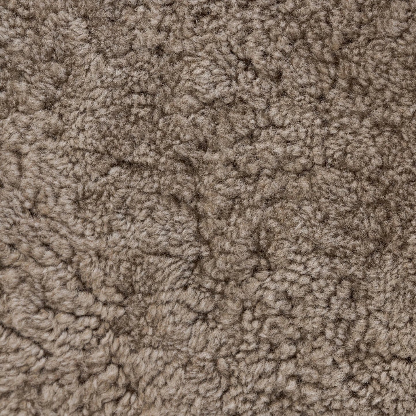004 SI-2446692 | Closeup | Burke Chair by Four Hands in taupe shearling, sandy oak veneer. Made from shearling, oak veneer in a eclectic & global style.