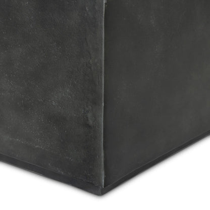 Graso Outdoor Coffee Table by Four Hands in aged grey. Made from aluminum in a unique style.