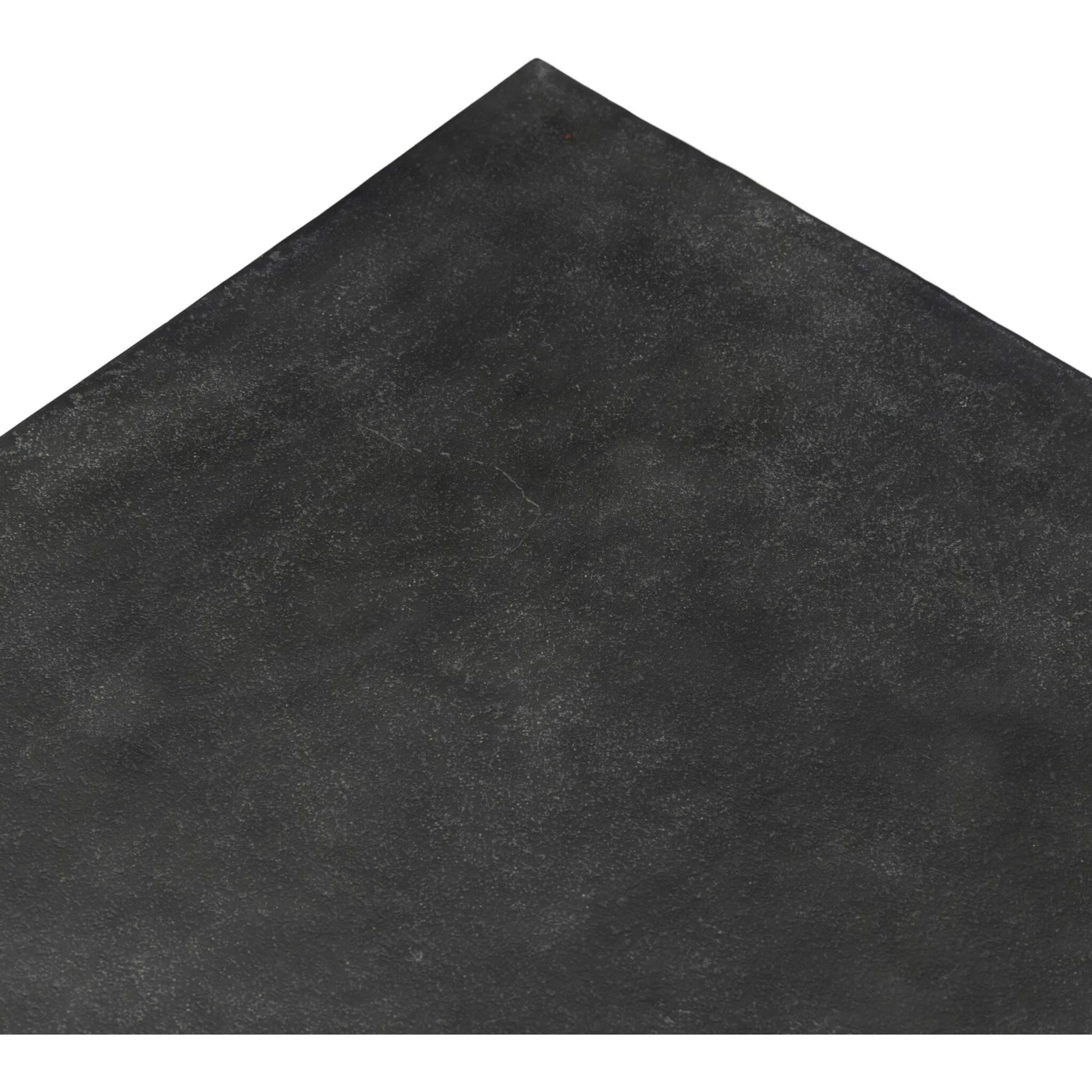 Graso Outdoor Coffee Table by Four Hands in aged grey. Made from aluminum in a unique style.
