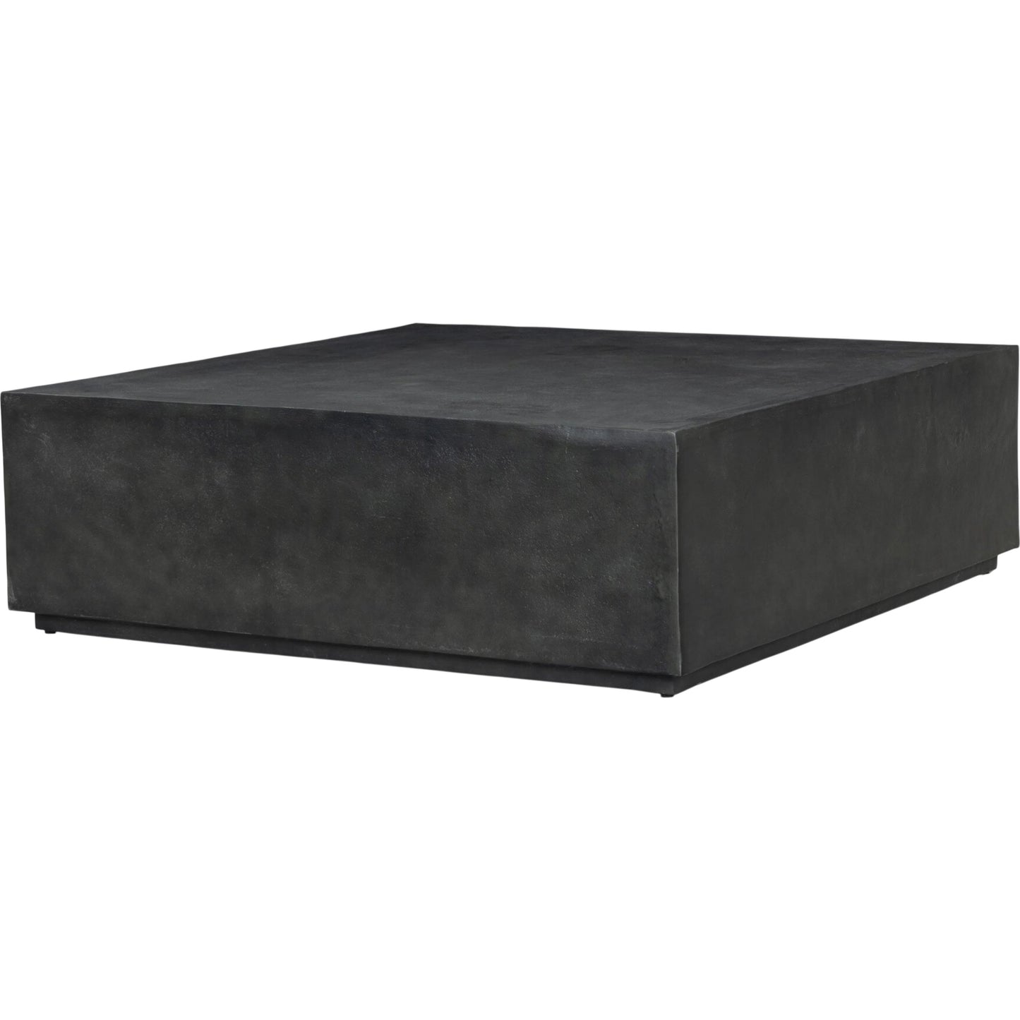 001 SI-2535010 | Primary Silo | Graso Outdoor Coffee Table by Four Hands in aged grey. Made from aluminum in a unique style.