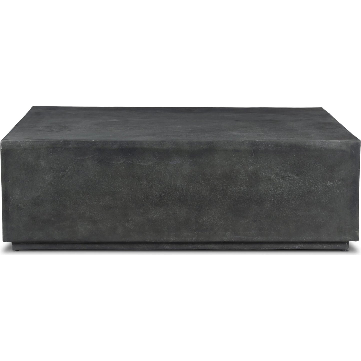 003 SI-2535010 | Additional Silo | Graso Outdoor Coffee Table by Four Hands in aged grey. Made from aluminum in a unique style.