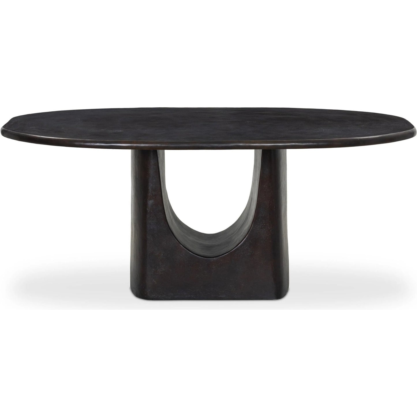 002 SI-2446496 | Additional Silo | Amato Outdoor Dining Table-72" by Four Hands in antique rust. Made from aluminum in a modern style.