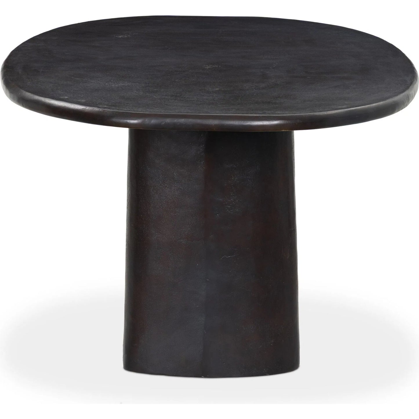003 SI-2446496 | Additional Silo | Amato Outdoor Dining Table-72" by Four Hands in antique rust. Made from aluminum in a modern style.