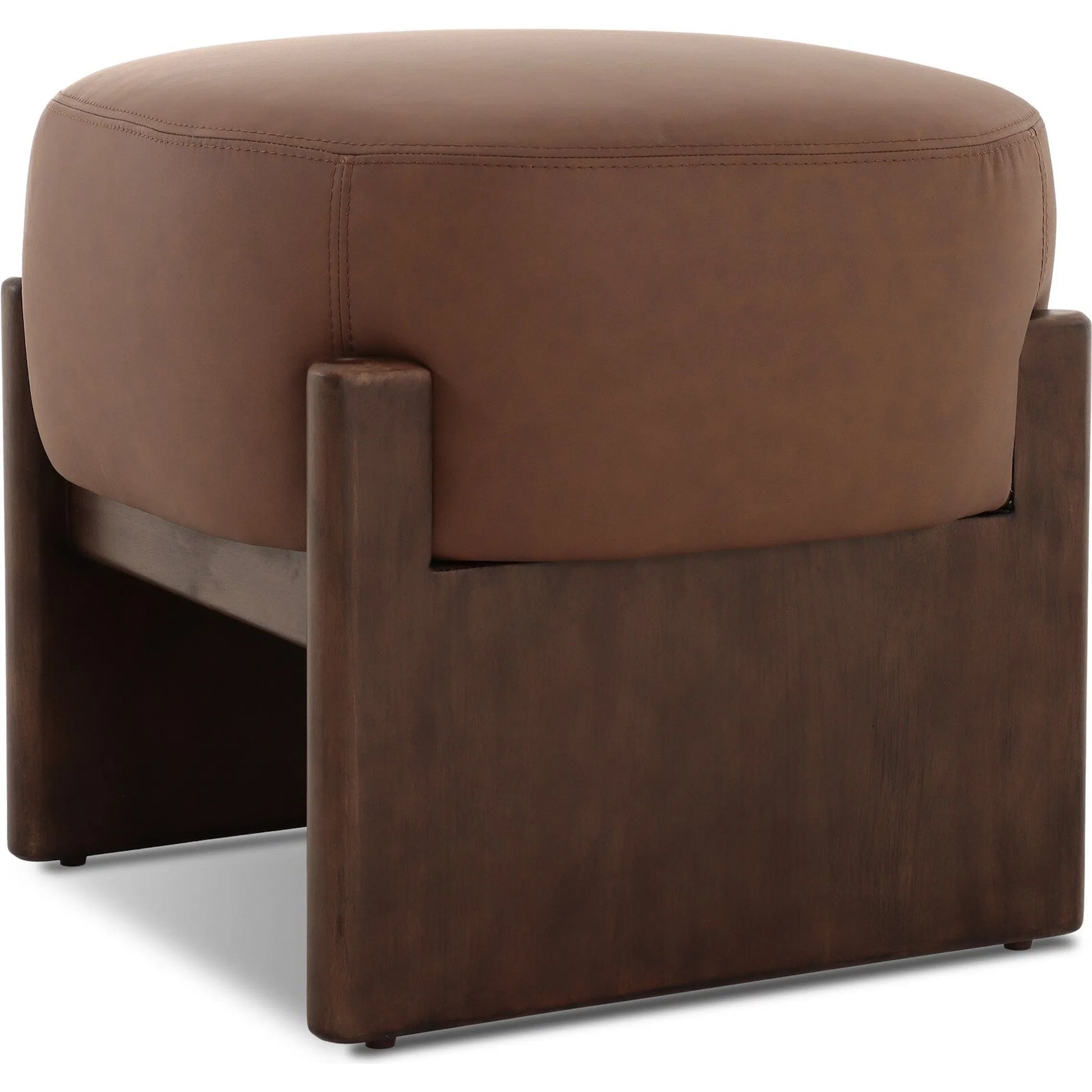 Kirby Accent Stool by Four Hands. Made from unique in a transitional style.