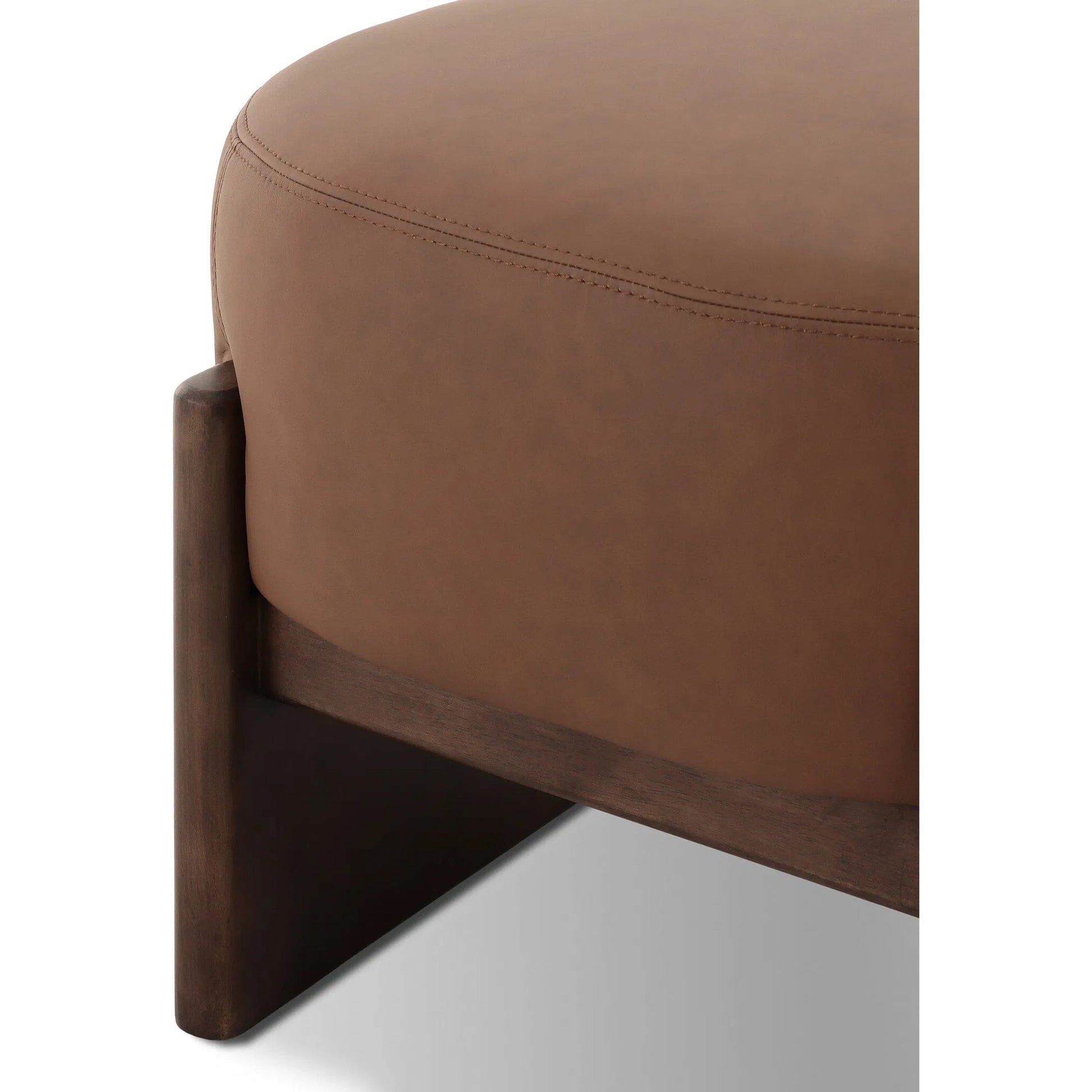 Kirby Accent Stool by Four Hands. Made from unique in a transitional style.